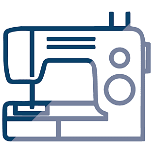 embroidery icon-sewing machine
